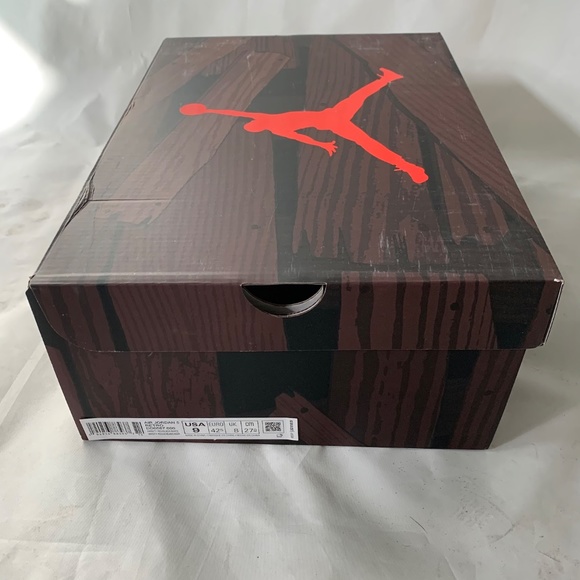 Nike Air Jordan Retro 5 ‘Raging Bull’ Varsity Red Suede 9 - Picture 9 of 10